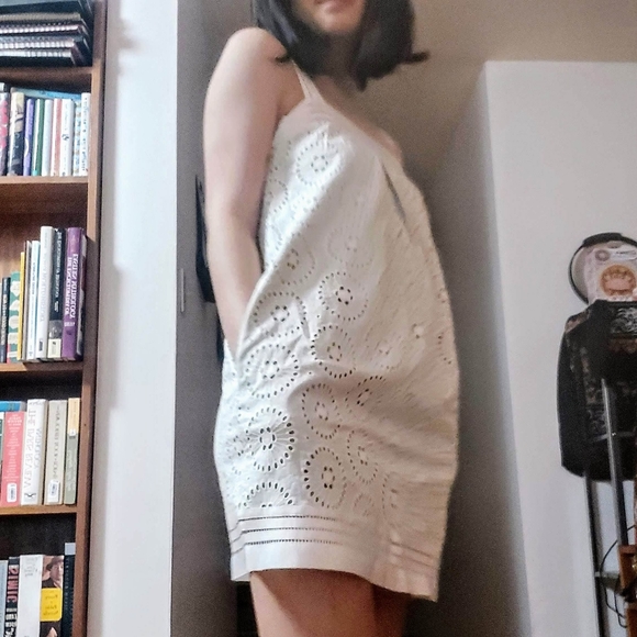 Cynthia Steffe Eyelet Cotton Dress - Picture 3 of 8